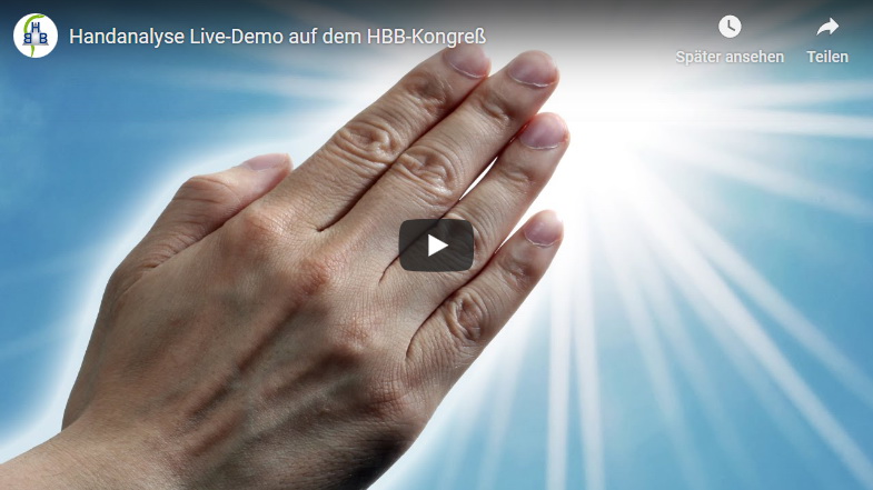Live Handanalyse von Heilpraktikerin Irmgard Wenzel